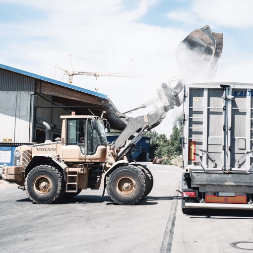 Leistung-Gütertransport